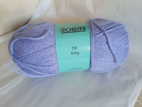 Robin yarn DK. 53 Lavender. 1 x 100g (Copy)