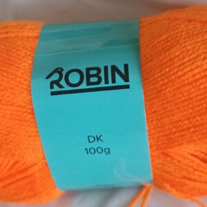 Robin DK Yarn. 063 Jaffa. 100g