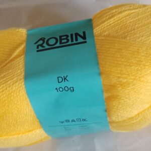 Robin DK Yarn. 75 Sunflower. 100g