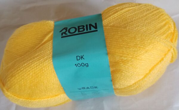 Robin DK Yarn. 75 Sunflower. 4 x 100g (Copy)