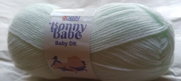 Robin Yarn baby DK. 1364 Mint. 4 x 100g (Copy)